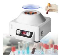 Lab Centrifuge Machine, 6X10ml Benchtop Centrifuges, 4000RPM 1685xg Centrifugal Force,1-99min Timer for Lab School Science Plasma Research