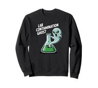 Lab Contamination Ghost, biology and Chemistry halloween Sweatshirt