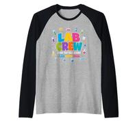 Lab Crew - Every Test Tells a Story - Lab Week 2026 Raglan Baseball Tee