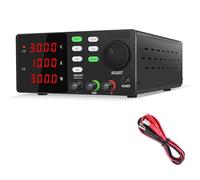 Lab DC Power Supply Adjustable 30V 10A Voltage Switching Regulator Stabilizer Bench Power Source For Mobile Phone Repair Precise Display(30V 10A Memory)