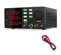 Lab DC Power Supply Adjustable 30V 10A Voltage Switching Regulator Stabilizer Bench Power Source For Mobile Phone Repair Precise Display(60V 5A Memory)