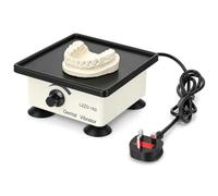 Lab Dental Vibrator, 150W Dental Lab Vibrating Machine, Stepless Speed Regulation Gypsum Oscillator Shaker Mixing Machine, 6.9x6.9"" Dentist Lab Vibrating Machine for Mixing Gypsum Pouring Models