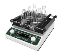 Lab Digital Orbital Shaker Mixer | 9.85"x9.85" Plate Size Adjustable Speed 40-200RPM Capacity 2KGS | Timed and Continuous Modes Rotator Shaker for Laboratory