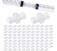 Lab Dispensing Connector PP Female Luer Adapter, 100 Pieces | Teaching Setup Tasks, Routine Refill, General Work