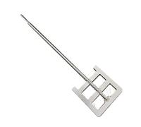 Lab Dispersion Paddle, 304 Stainless Steel Lab Stirring Rod Dispersion Paddle Anchor Type Multiple Sizes 1 Pc(100x8x400mm)