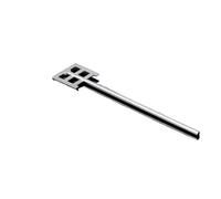 Lab Dispersion Paddle, 304 Stainless Steel Lab Stirring Rod Dispersion Paddle Type A Or B Multiple Sizes(A 60x8x300mm)