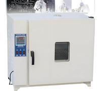 Lab Drying Oven, Forced Air Convection, Adjustable Fan Speed, Temperature Control 50-280°C, Industrial Use, Galvanized Liner, 71L Capacity