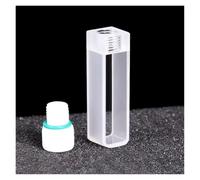 Lab Equipment 3.5ml Quartz Screw Sealed Cuvette 10mm