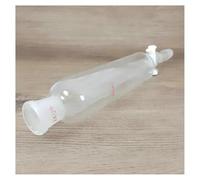 lab equipment and supplies 1pcs Laboratory 10/25/50/100/250/500/1000ml Glass Cylinder-shape Separatory Dropping Funnel With PTFE Piston(500ml 24x24)