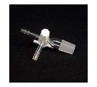 lab Equipment and Supplies 29/32 Joint T Type Glass Adapter Three-Way PTFE Stopcock, Lab Ware