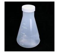 lab equipment and supplies 50ml To 1000ml Lab Plastic Erlenmeyer Flask Container Bottle With Screw Cap For Laboratory(50ml 10pcs)