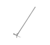 Lab Equipment Propeller Stirrer SUS 304 Cross Type Stirring Paddle Stir Shaft Length 300mm Stir Diameter 70 mm For High Speed Stirring 1 EA
