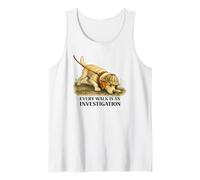 Lab Every Walk is an Investigation Funny Dog Lover Tank Top