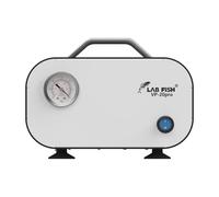 LAB FISH Adjustable Pressure Vacuum Pump 20L/min Portable Oilless Diaphragm Vacuum Filtration W/Rubber Tube Negative Pressure,110V-220V