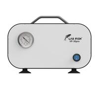 LAB FISH Adjustable Pressure Vacuum Pump 30L/min Portable Oilless Diaphragm Vacuum Filtration W/Rubber Tube Positive & Negative Pressure,110V-220V