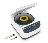 LAB FISH LC500-12 Centrifuge Machine 2ml/5ml/10ml/15ml Lab Test Tubes | Low Speed Control 500-4000r/min,Max 2075xg | Store 9 Programs Timing 30s-99min