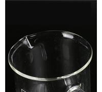 Lab Full Glass Beaker with Glass Handle, 50-2000ml Glass Measuring Beakers, Clear Chemistry Glassware with Handle 1pc (1000)