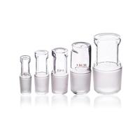 Lab Glass Hollow Plug 14# 19# 24# 29# 34# 40# 50# Air Plug Flask for School Experiments (No.19 5pcs)