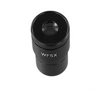 Lab Grade Microscope Eyepiece 23.2mm Wide Field 5X 15X 20X 25X - Robust Design for Textile and Jewelry Analysis(WF5X)
