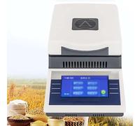 Lab Halogen Moisture Analyzer, Electronic Moisture Tester, Comes with Two Drying Modes Temperature Range from 60°c to 160°c Comes with Stainless Steel Tray Lcd Display for Powder/Herb/Tea