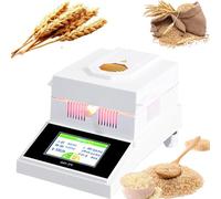 Lab Halogen Moisture Analyzer, Tester, 50g/1mg Fast Meter, 60-160℃ Temperature Control, for Powder/Herb/Tea/Food