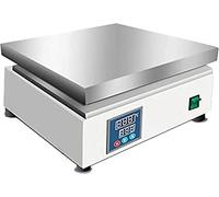Lab Heater Plate, 2000W Stainless Steel Electric Heating Platform, LED Microcomputer Preheating Station, Constant Temperature Rework Heater
