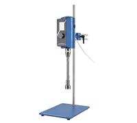 Lab Homogenizer Electric Overhead Stirrer Mixer, High Speed Emulsifier 2000-28000rpm for Large Batch Sample Mixing and Liquid Emulsification