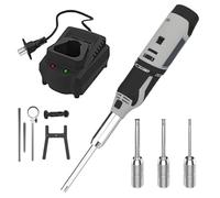 Lab Homogenizer, High-Speed Disperser Emulsifier for Cell and Tissue Mixing, 0.5-250ml with 3 Removable Working Heads