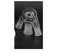 Lab Instruments Equipment 10ml 25ml 50ml 100ml 250ml 500ml 1000ml 3 Necks Joint GG17 Borosilicate Glass Flask Bottom Laboratory(Type 5)
