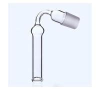 Lab Instruments Equipment 14/23 19/26 24/29 29/32 Male Joint Staight Return Bend U-Type Boro. Glass Tube Lab Glassware Experiment(Elbow 14-23)