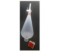 Lab Instruments Equipment 1pcs 125/250/500/1000ml Plastic Shaped Separatory Funnel With PTFE Dropping Funnel With Socket Plug Or Threaded Cap(500ml Type-A)