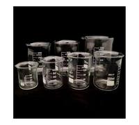 Lab Instruments Equipment 1Pcs 25ml to 2000ml Low Form High Borosilicate Glass Beaker Chemistry Container Experiment Labware(400ml)
