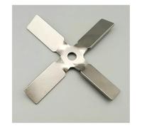 Lab Instruments Equipment 1pcs 304 Stainless Steel Four-bladed Propeller Stirring Press Down The Material Paddle For Equipment(100mm)