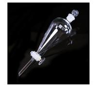 Lab Instruments Equipment 1pcs 30ml To 1000ml Shaped Clear And Thick Separating Funnel With Glass Piston For Lab(1000ml No.24(glass))