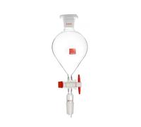 Lab Instruments Equipment 1PCS 60ml To 1000ml Glass Separator Funnel With PTFE Piston 19# 24# 29# Standard Mouth Dropping Funnel(500ml 24x24)