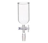 Lab Instruments Equipment 1Pcs Clear 50ml To 1000ml Glass Cylindrical Funnel With PTFE Piston 19#24# Standard Joint For Lab Tools(100ml joint No.19)