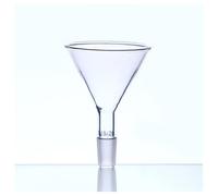 Lab Instruments Equipment 1Pcs Clear 50mm To 150mm Conical Feed Funnel With Standard Ground-in Mouth For Using In Lab Experiment(50mm joint No.14)