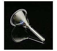 Lab Instruments Equipment 1pcs DIA50mm Transparent Glass Thickened Lab Triangle Filter Funnel Educational Stationery