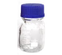 Lab Instruments Equipment 1pcs Lab 100ml 250ml 500ml 1000ml Glass Mouth Reagent Bottle Sealed Bottle(Type-B 500ml)