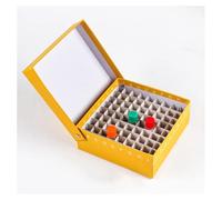 Lab Instruments Equipment 1pcs Laboratory Paper Tube Box For 1.5ml 1.8ml 2ml Tubes With Connection Cover Tube Rack 81holes
