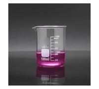 Lab Instruments Equipment 1set Lab Borosilicate GLass Beaker Experiment Laboratory Equipment Sizes Glass Form Beaker Heavy Wall(Set 2)