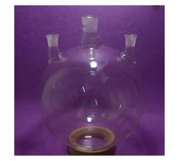 Lab Instruments Equipment 20L 20000ml Round Bottom Flask Three Necks Glass Boiling Flask Ground Joint Could
