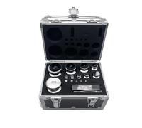 Lab Instruments Equipment 27pcs 1mg-2kg stainless steel weight set high-precision standard calibration balance electronic scale with box(E2 set)