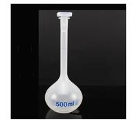 Lab Instruments Equipment 500mL Volumetric Flask Polypropylene With One Graduation Mark And Stopper PP Plastic Laboratory Equipment
