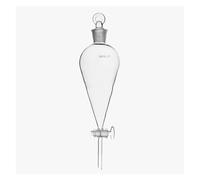 Lab Instruments Equipment 60 To 1000ml Glass Separatory Funnel Shaped Funnel Fine Separator Laboratory(60ml 2pcs)