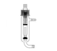 Lab Instruments Equipment Adjustable Joint 19/22 / With GL14mm Detachable Small Nozzle Borosilicate Glass B25(GLB25)