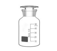 Lab Instruments Equipment High Borosilicate White Wide Mouth Bottle Resistant Bottle Laboratory 60ml /125ml /250ml /500ml /1000ml(60ml)