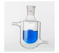 Lab Instruments Equipment Lab 50/100/250/500/1000/2000ml Double Jacketed Reaction Flask Single/Three/Four Mouth Reaction Flask(Single mouth 1000ml)