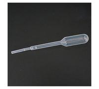 Lab Instruments Equipment Plastic Pipet 0.2ml/0.5ml/1ml/2ml/3ml/5ml/10ml Plastic Dropper Transfer Pipette Professional Refillable Tool(0.5ml 100pcs)