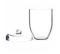 Lab Instruments Equipment Quartz 25ML 30ML 50ML 100ML 150ML Resistant High Light Transparent Glass With Cover(25ml)